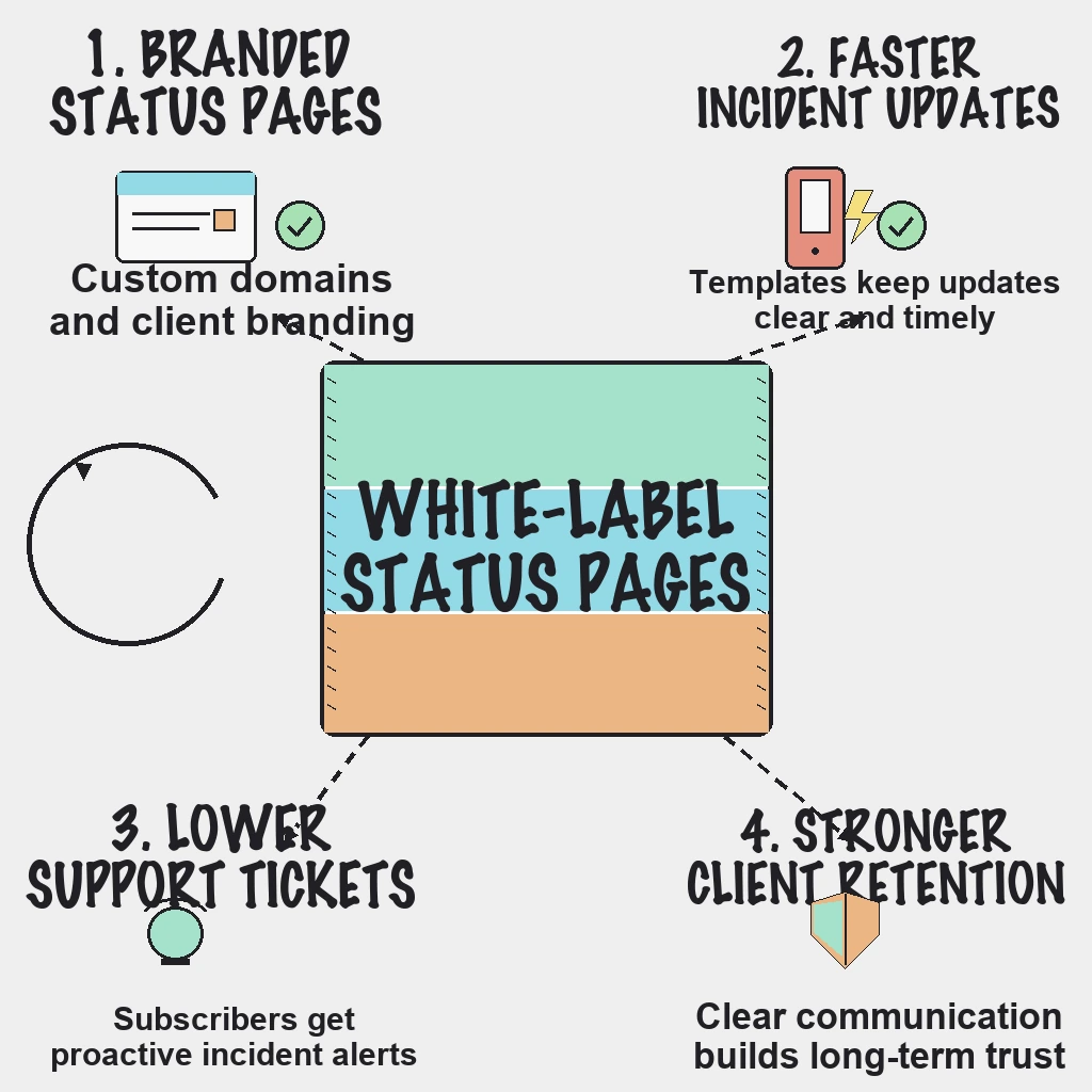 White-Label Status Pages for Agencies: Reduce Churn During Incidents